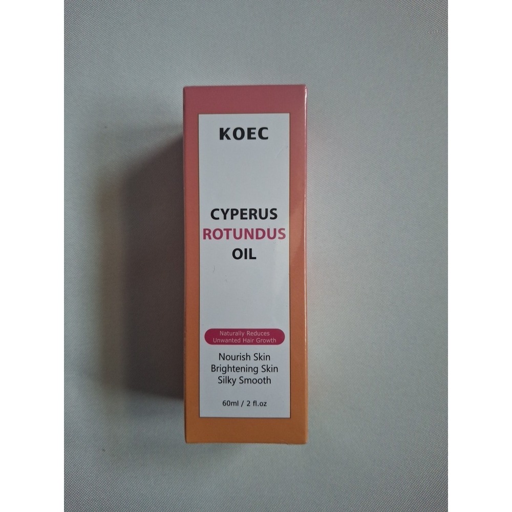 KOEC Cyperus Rotundus Oil 60ml Brightening‎ Skin Silky Smooth Reduces Hair